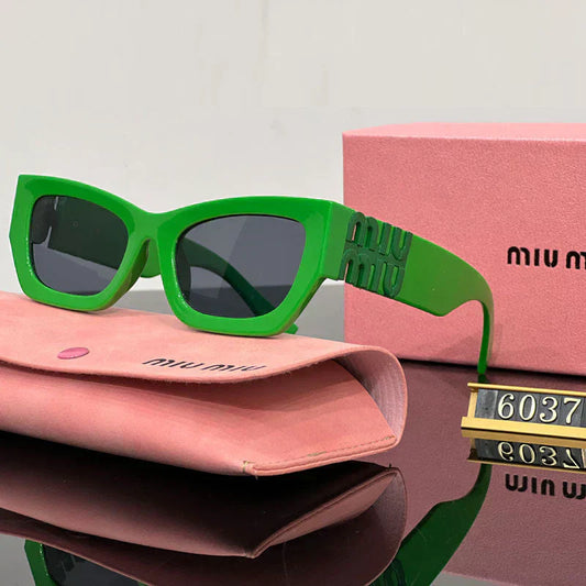 2025 Fashion Square Cat-Eye Sunglasses 6037