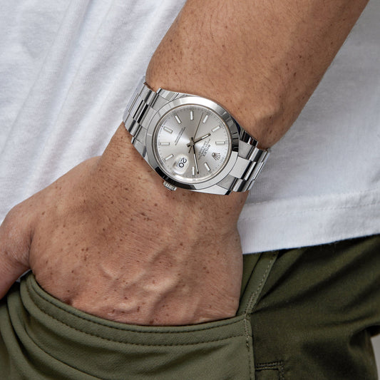 2025 Watch Datejust 126300 Stainless Steel Silver Dial Oyster (2022)