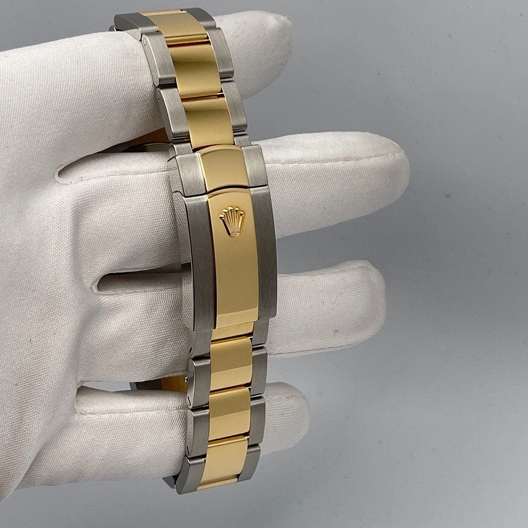 2025 Watch Datejust 126333 Yellow Gold Stainless Steel Slate/Green Roman Dial