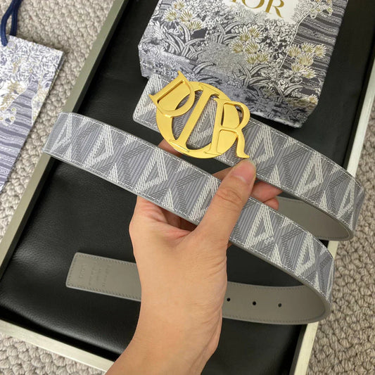 2025 belt Top layer cowhide belt stainless steel hardware buckle width 3.5CM