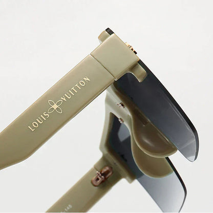 2025 Trendy half-frame sun protection sunglasses
