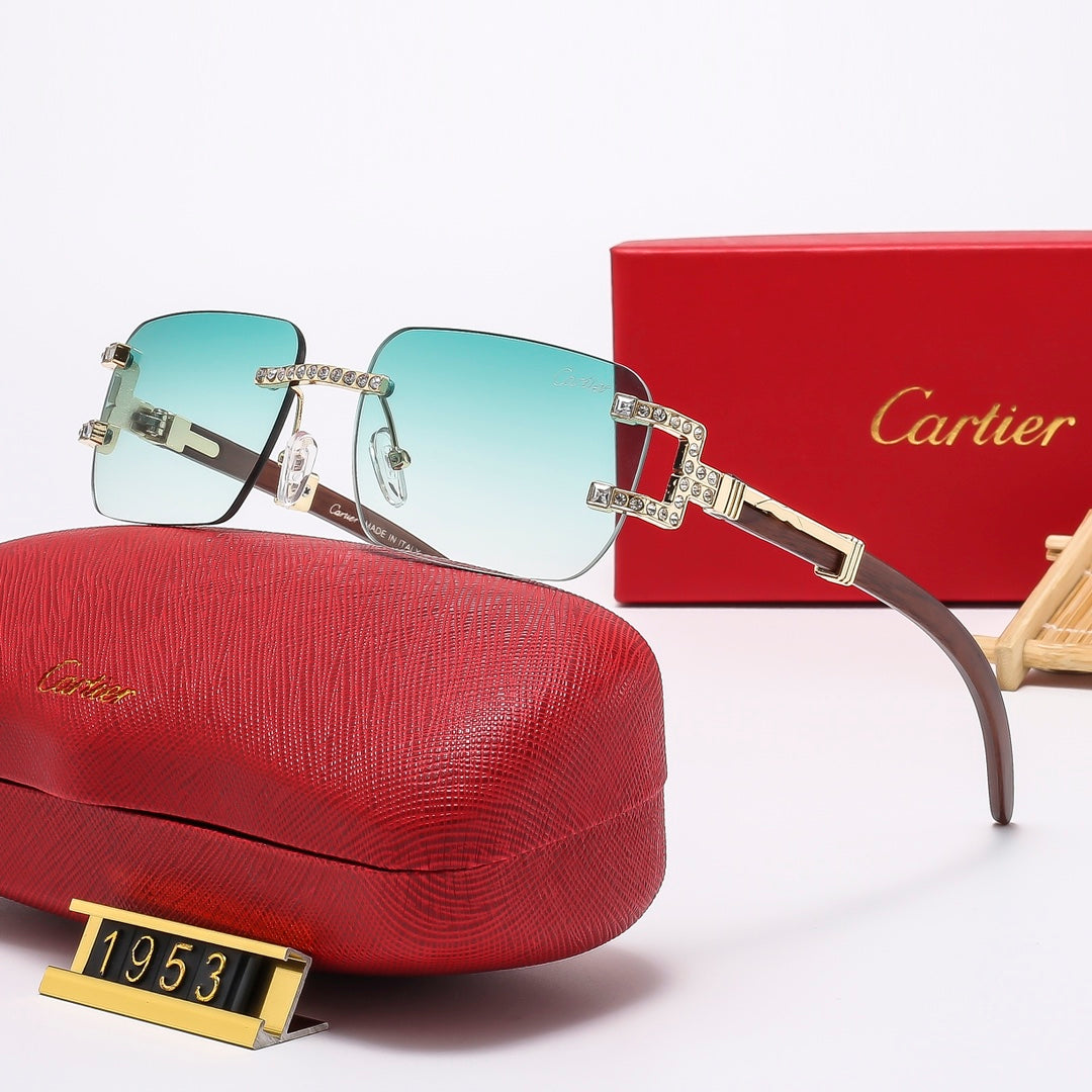 2025 6 Colors Dimond Sunglasses—1953