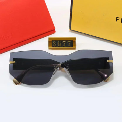2025 Korean style frameless sunglasses