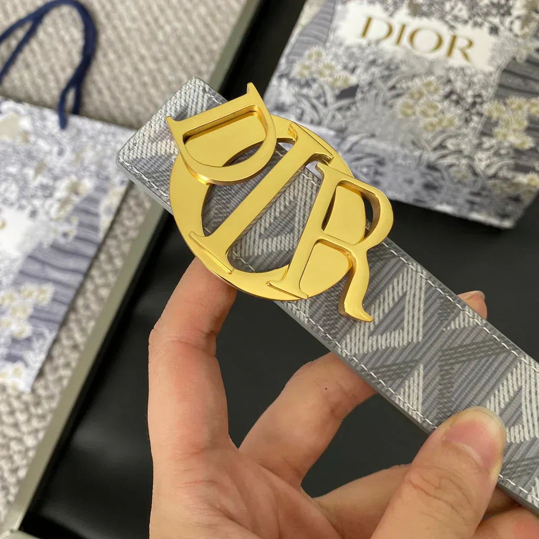 2025 belt Top layer cowhide belt stainless steel hardware buckle width 3.5CM