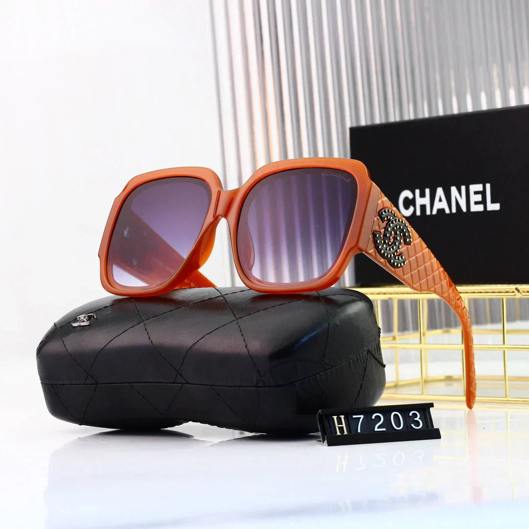 2025 Square simple large frame sunglasses