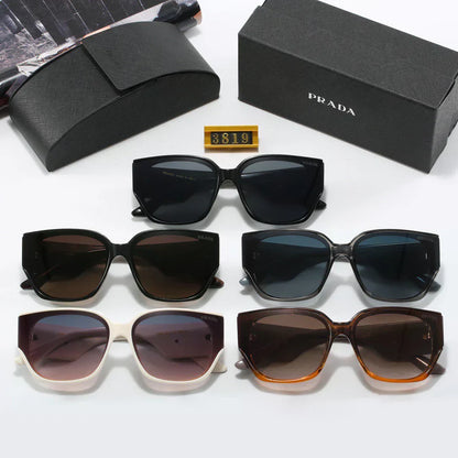 2025 Sunglasses  Thick Frame Retro Sunglasses