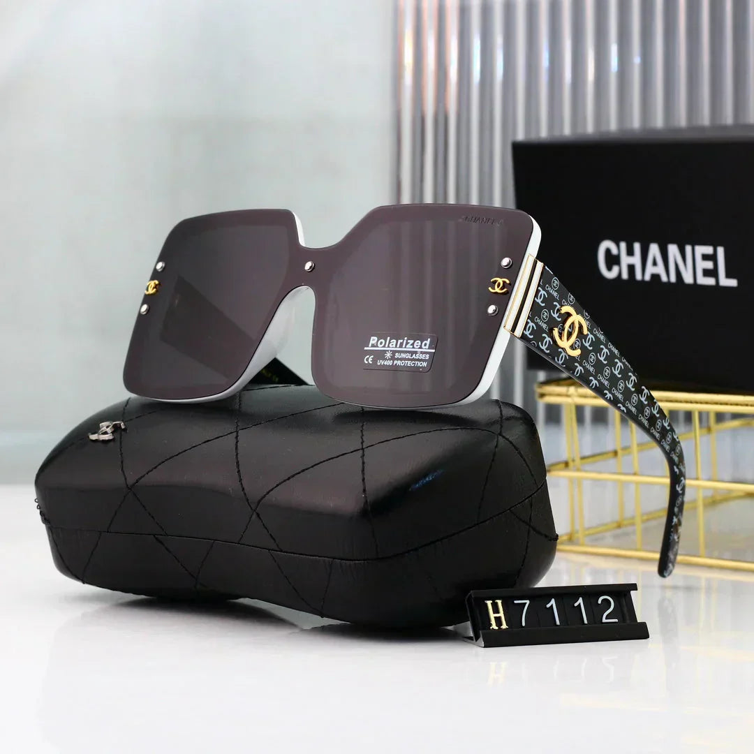 2025 Sunglasses  Retro flower leg large frame sunglasses