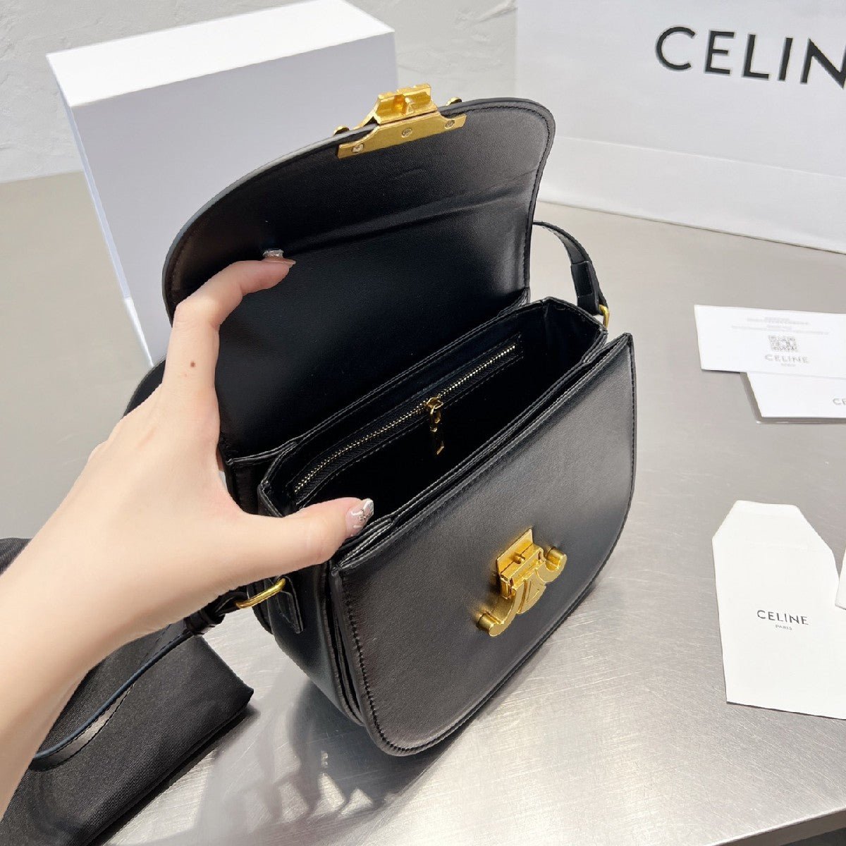 2025 Bag Teen Triomphe Bag CE1