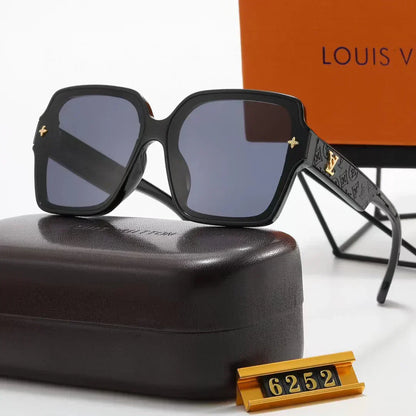 2025 Large frame UV resistant fashion sunglasses