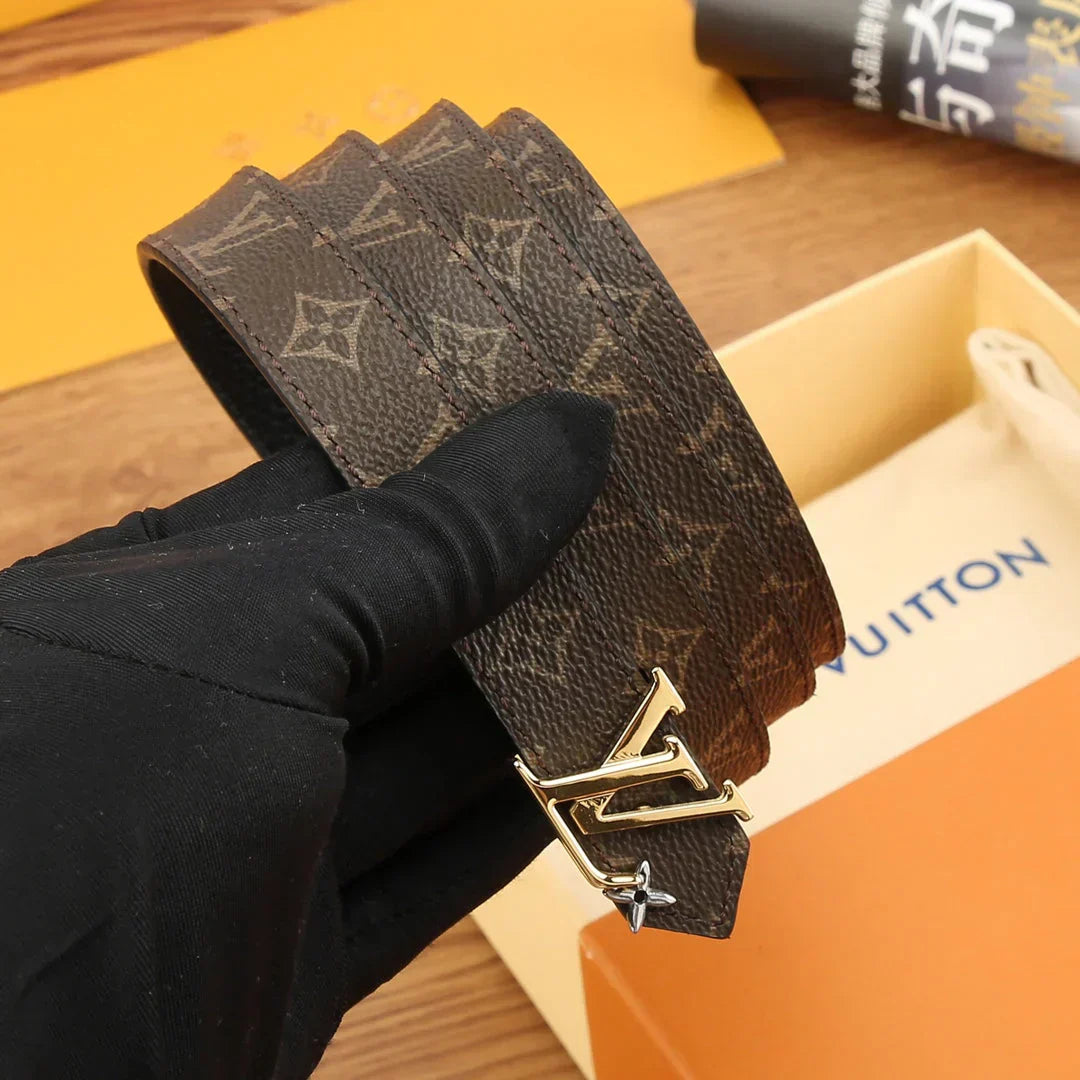 2025 Reversible Solid Calfskin Belt Width 2.0cm