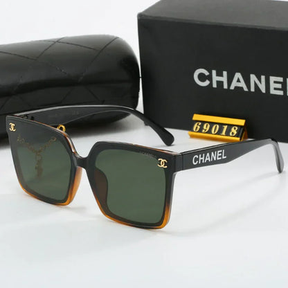 2025 Stylish simple square frame sunglasses 69018