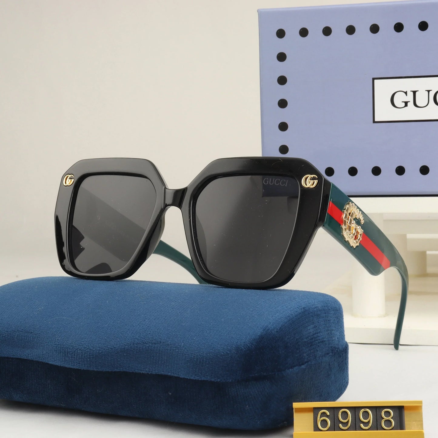 2025 Classic tri-color polarized sunglasses