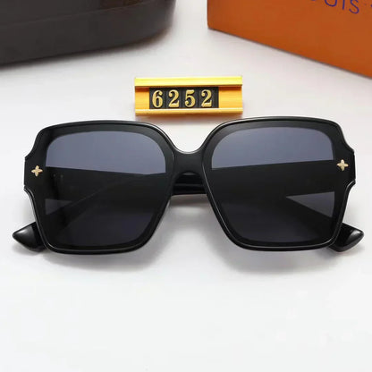 2025 Large frame UV resistant fashion sunglasses