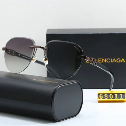 2025 New frameless 68011 sunglasses