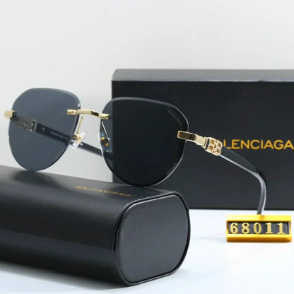 2025 New frameless 68011 sunglasses