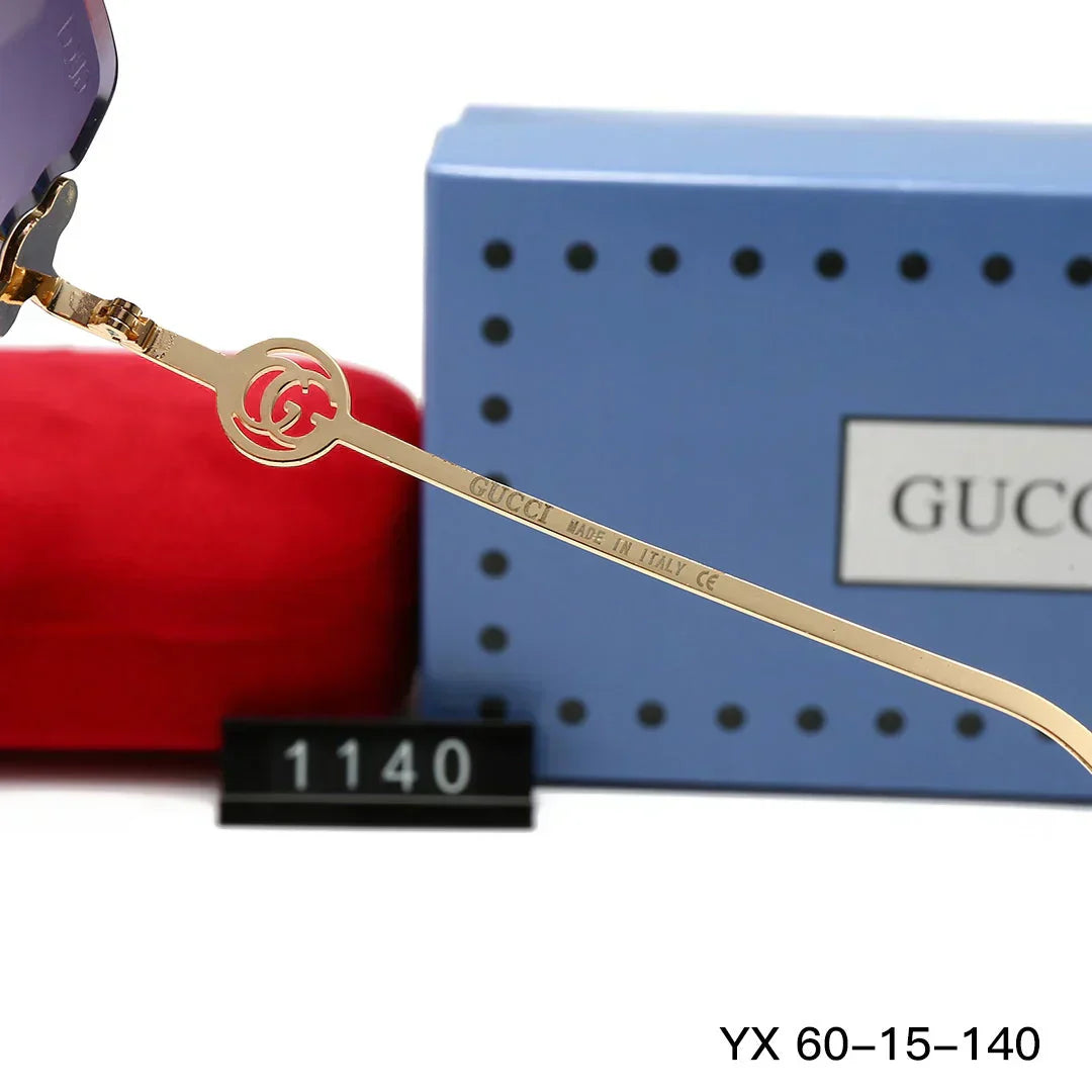 2025 Minimalist rimless sunglasses