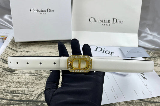 2025 6 Colors  CD rhinestone plain belt