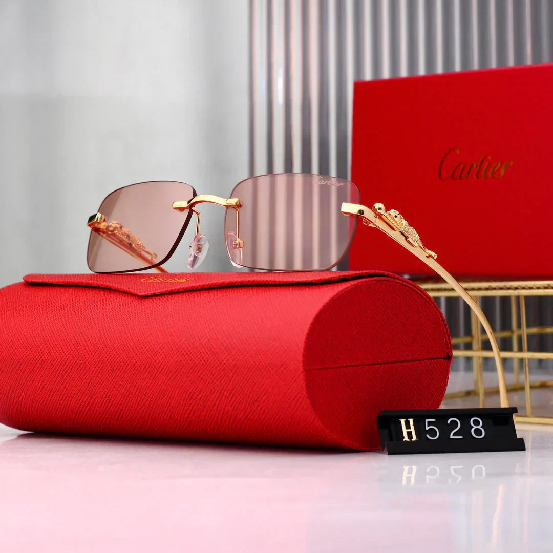 2025 Golden Leopard Frame Sunglasses