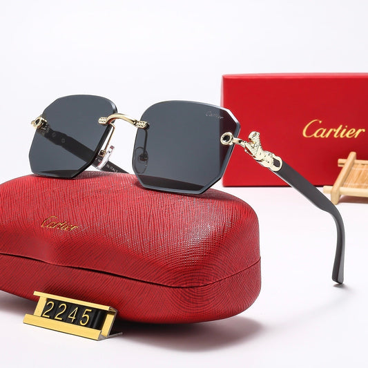 2025 7 Colors Fashion  frameless square Sunglasses  2245