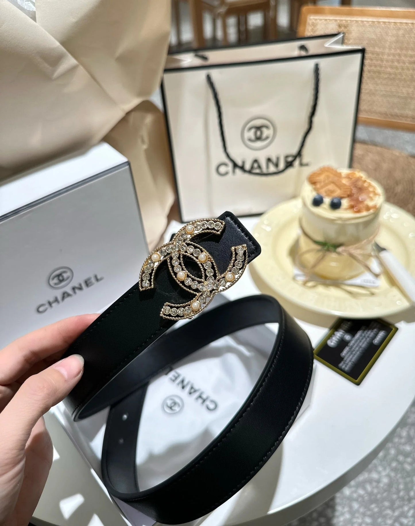 2025 double C pearl belt