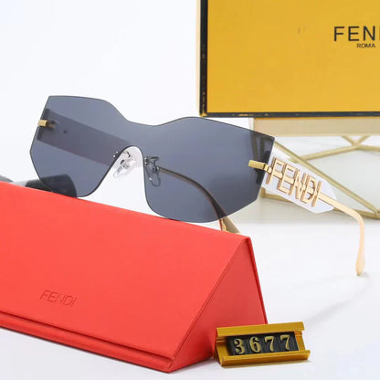 2025 Korean style frameless sunglasses