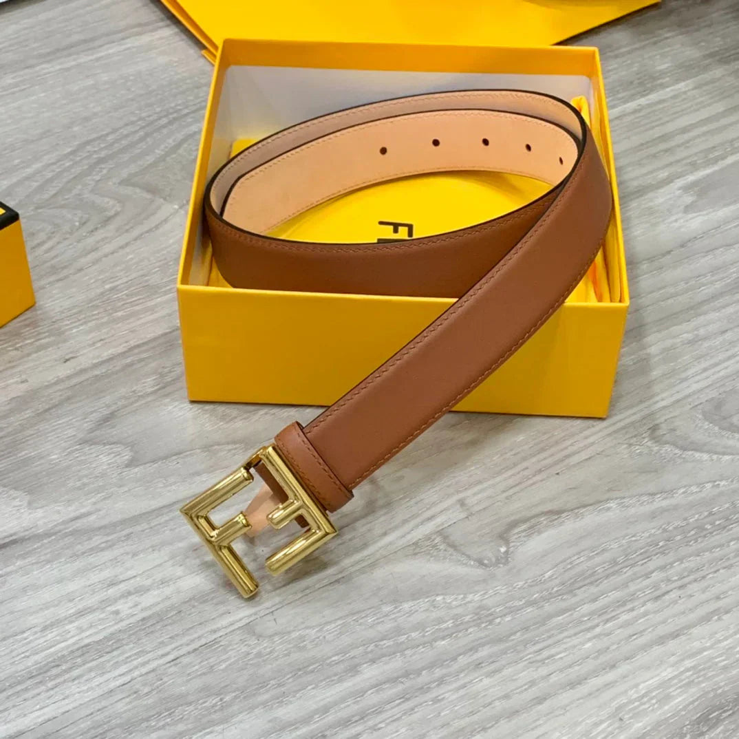 2025 belt Double-sided top layer cowhide belt width 30MM