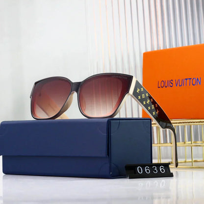 2025 Large frame sunshade fashionable travel sunglasses