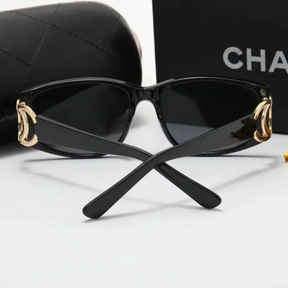 2025 Sunglasses large frame sunglasses leg logo