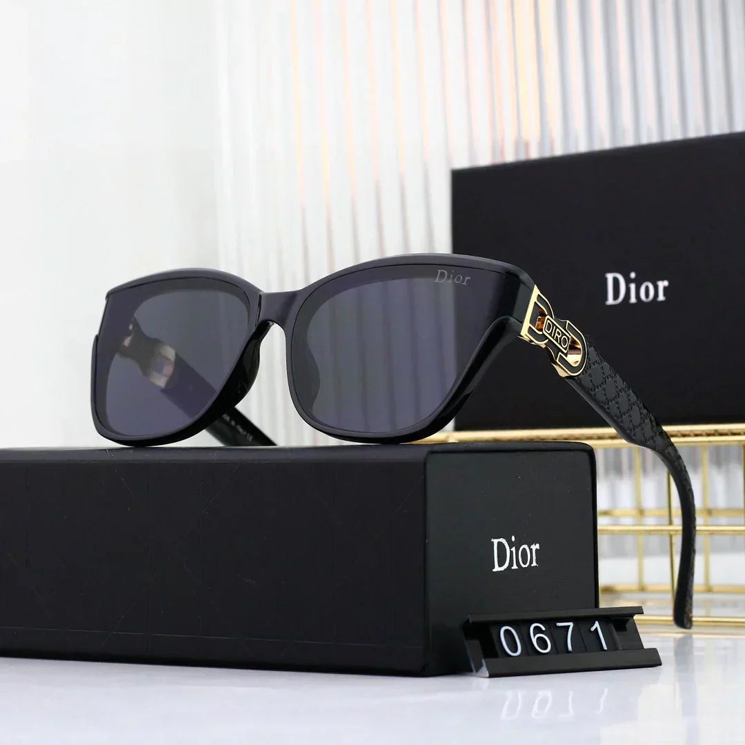 2025 Sunglasses  Curved personalized square frame sunglasses