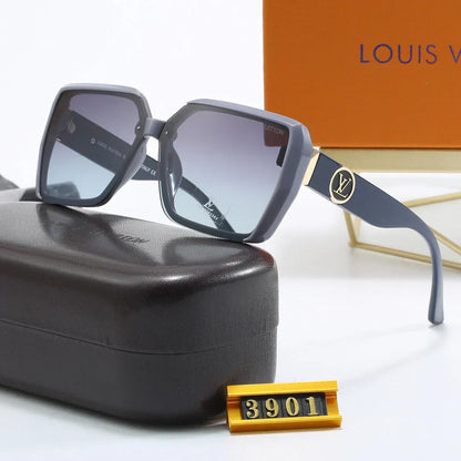 2025 Large frame retro anti-glare sunglasses