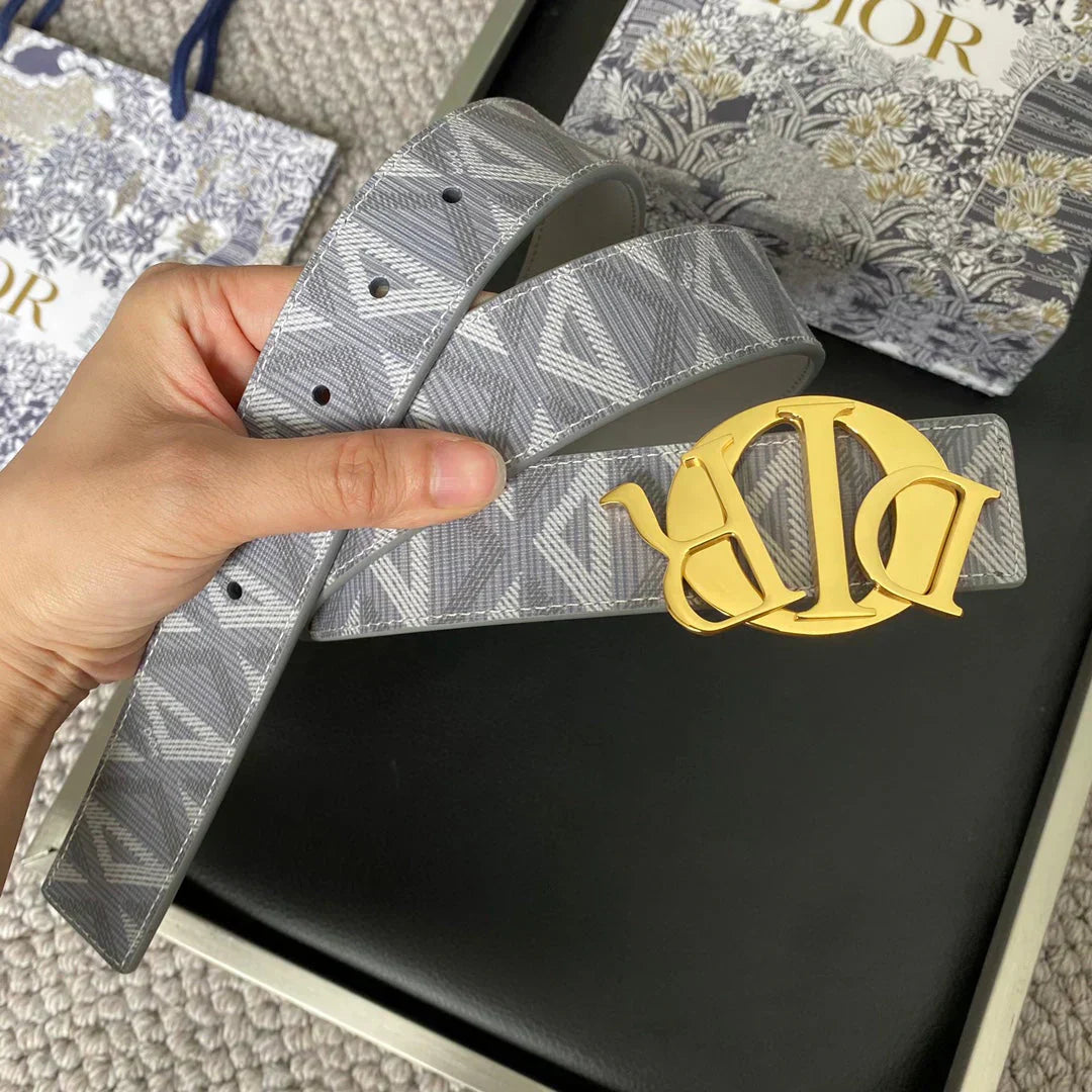 2025 belt Top layer cowhide belt stainless steel hardware buckle width 3.5CM