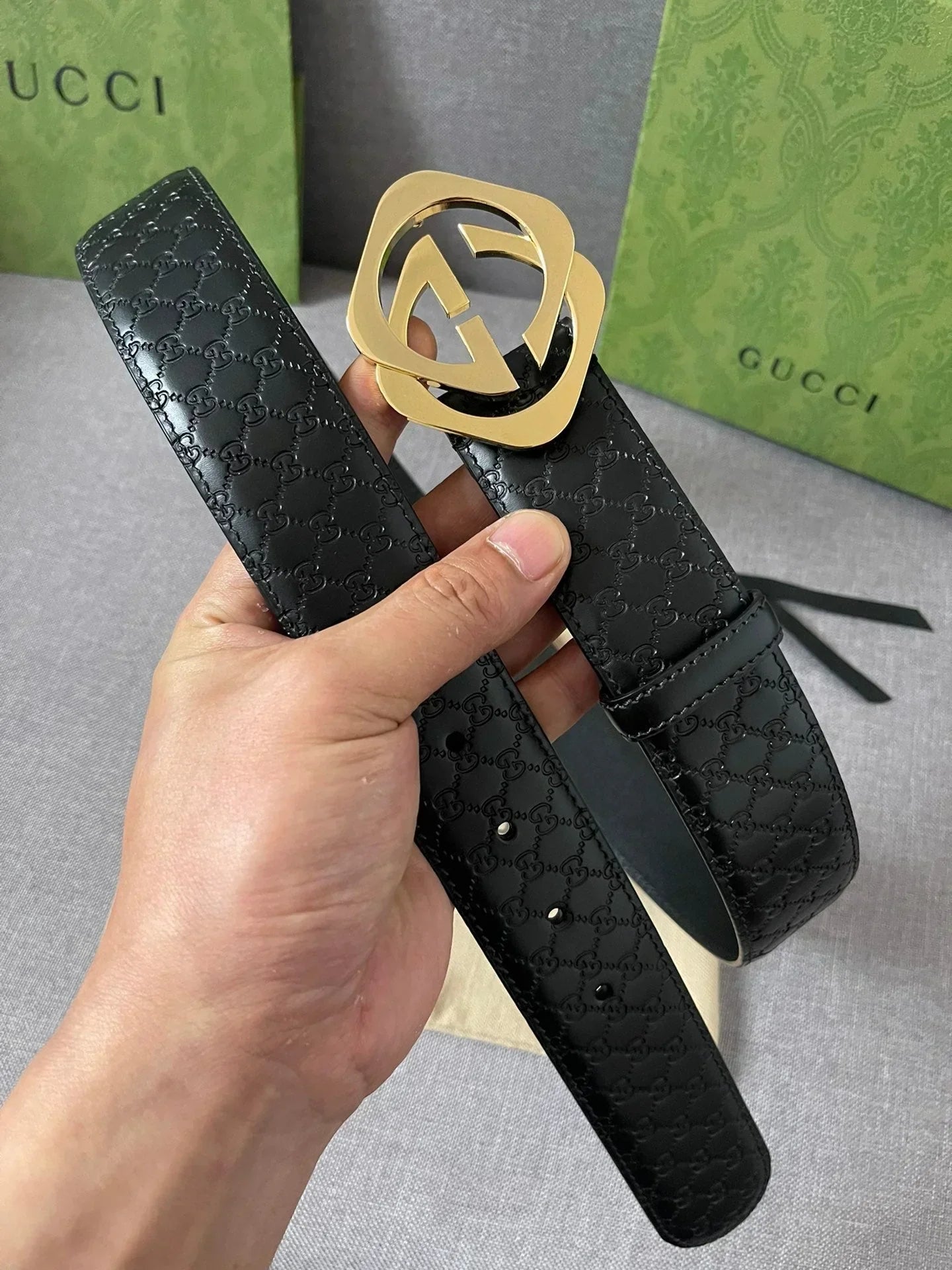 2025 belt Imported cowhide head laminated G side, base cowhide top layer fine grain leather belt