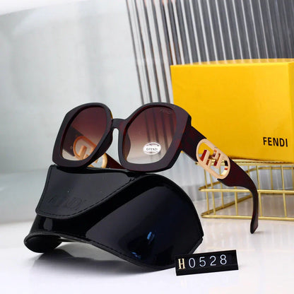 2025 Sunglasses  Large frame retro UV protection sunglasses