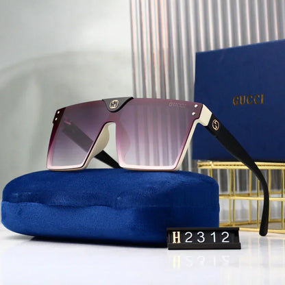 2025 Large frame retro sunglasses