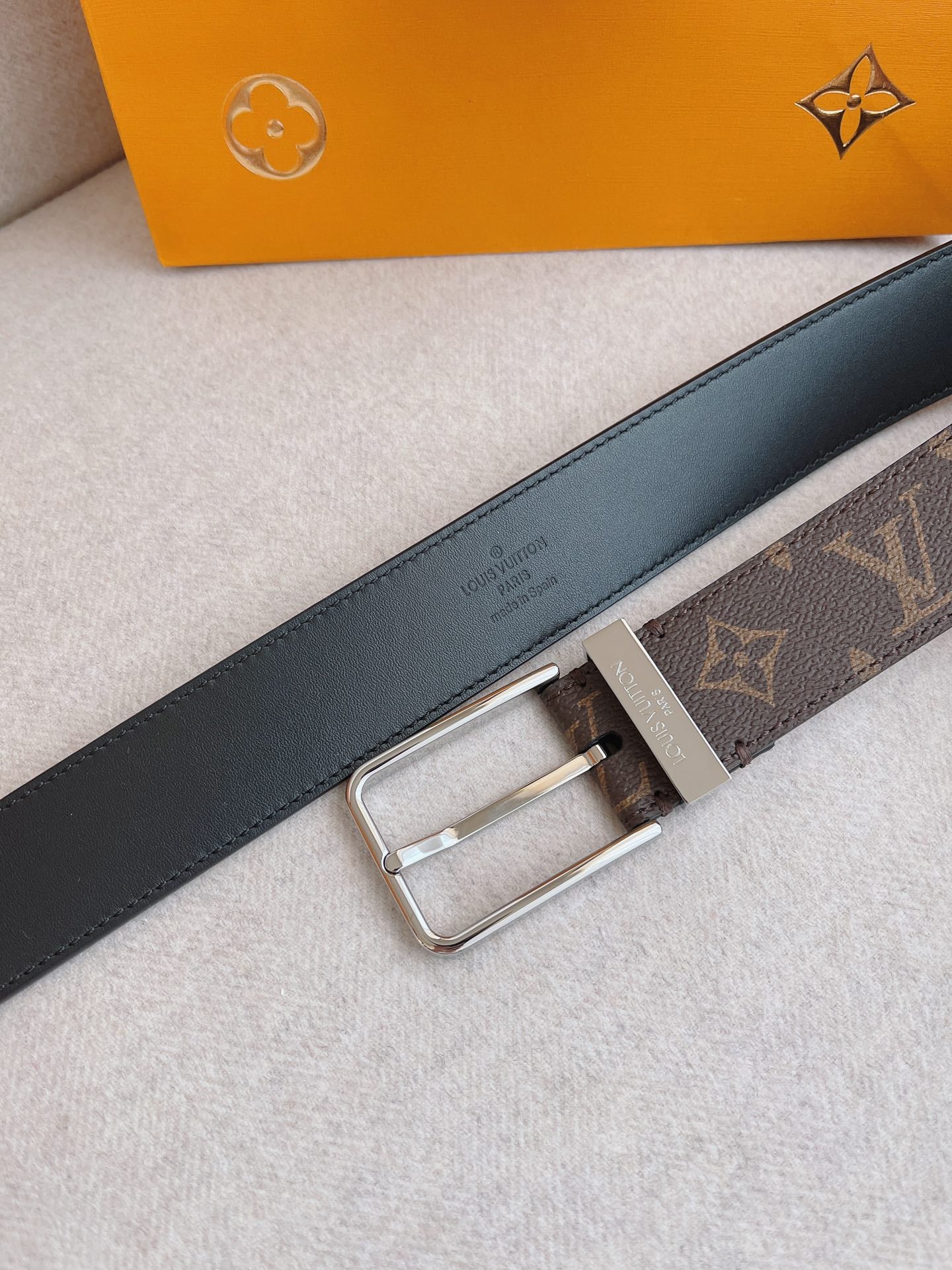 2025 Classic casual buckle belt