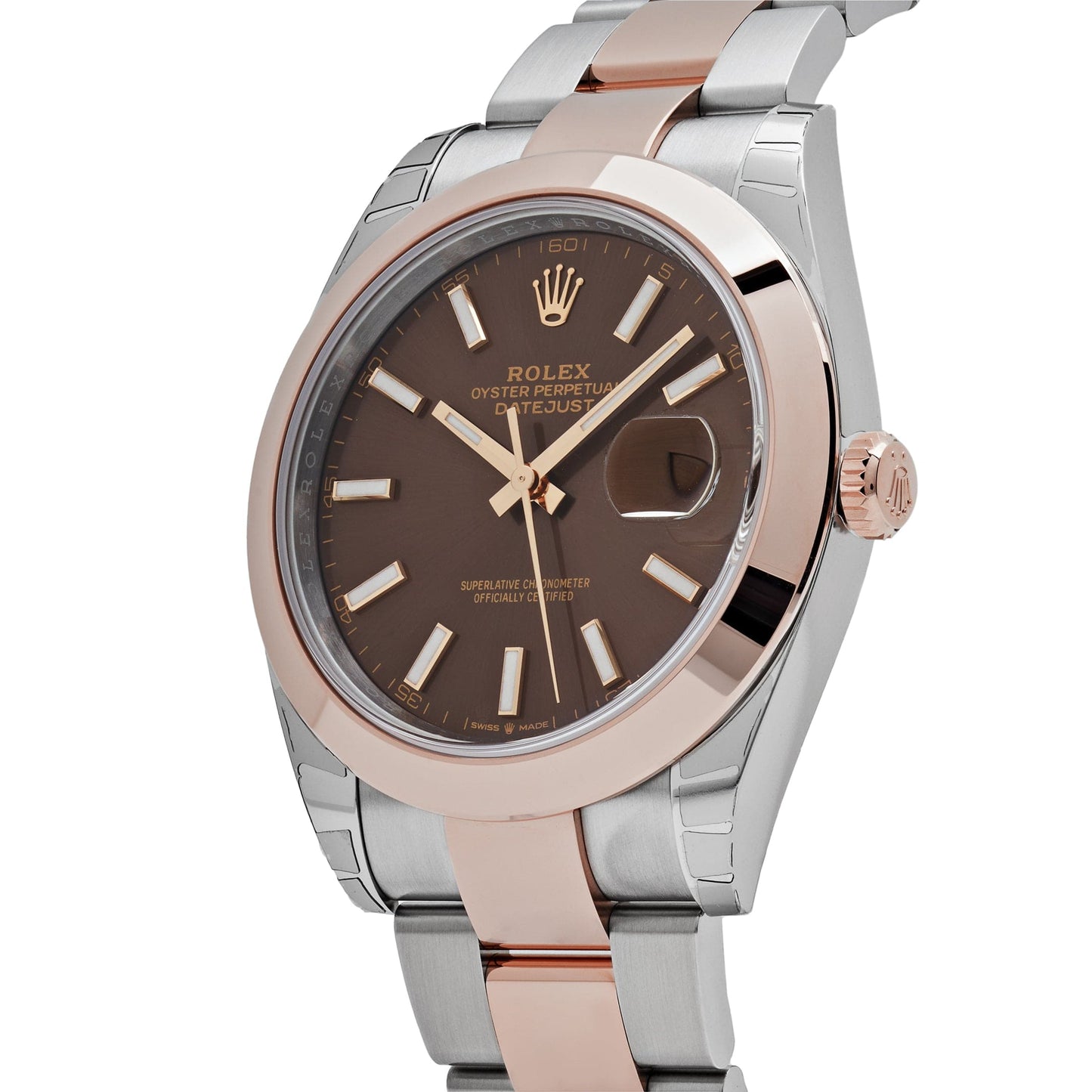 2025 Watch Datejust 126301 Stainless Steel Rose Gold Chocolate Dial (New 2024)