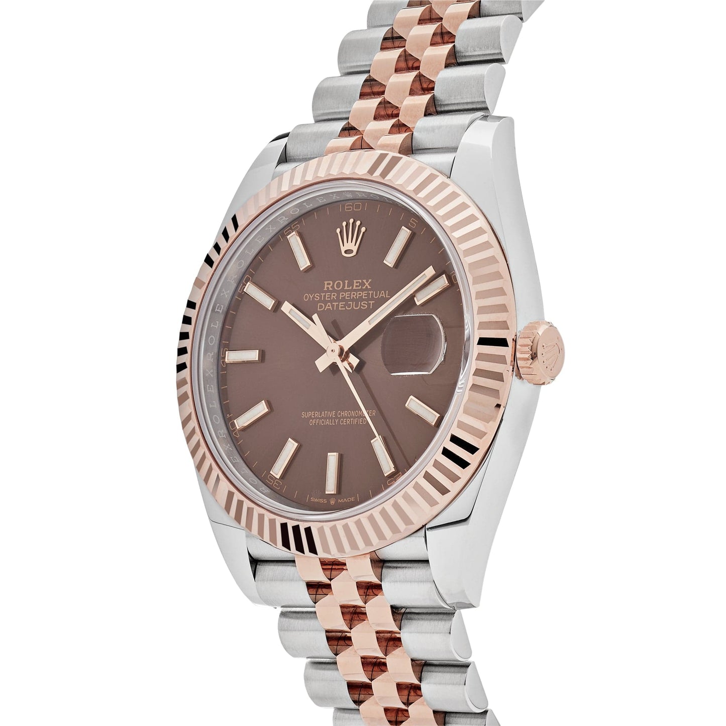 2025 Watch Datejust 126331 Two-Toned Rose Gold Stainless Steel Brown Dial (2023)
