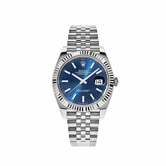 2025 Watch Datejust 126334 Stainless Steel Blue Dial Jubilee