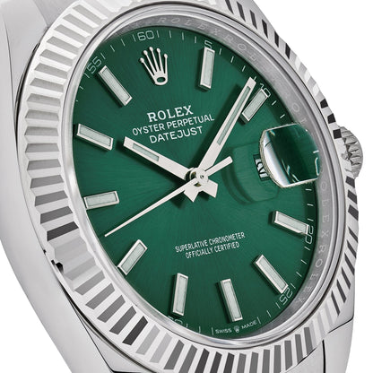 2025 Watch Datejust 126334 Stainless Steel Green Dial (2023)