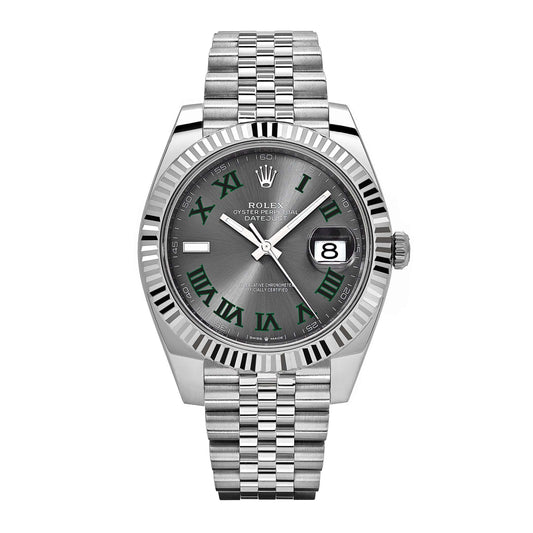 2025 Watch Datejust 126334 'Wimbledon' Stainless Steel Slate Dial Jubilee (2024)