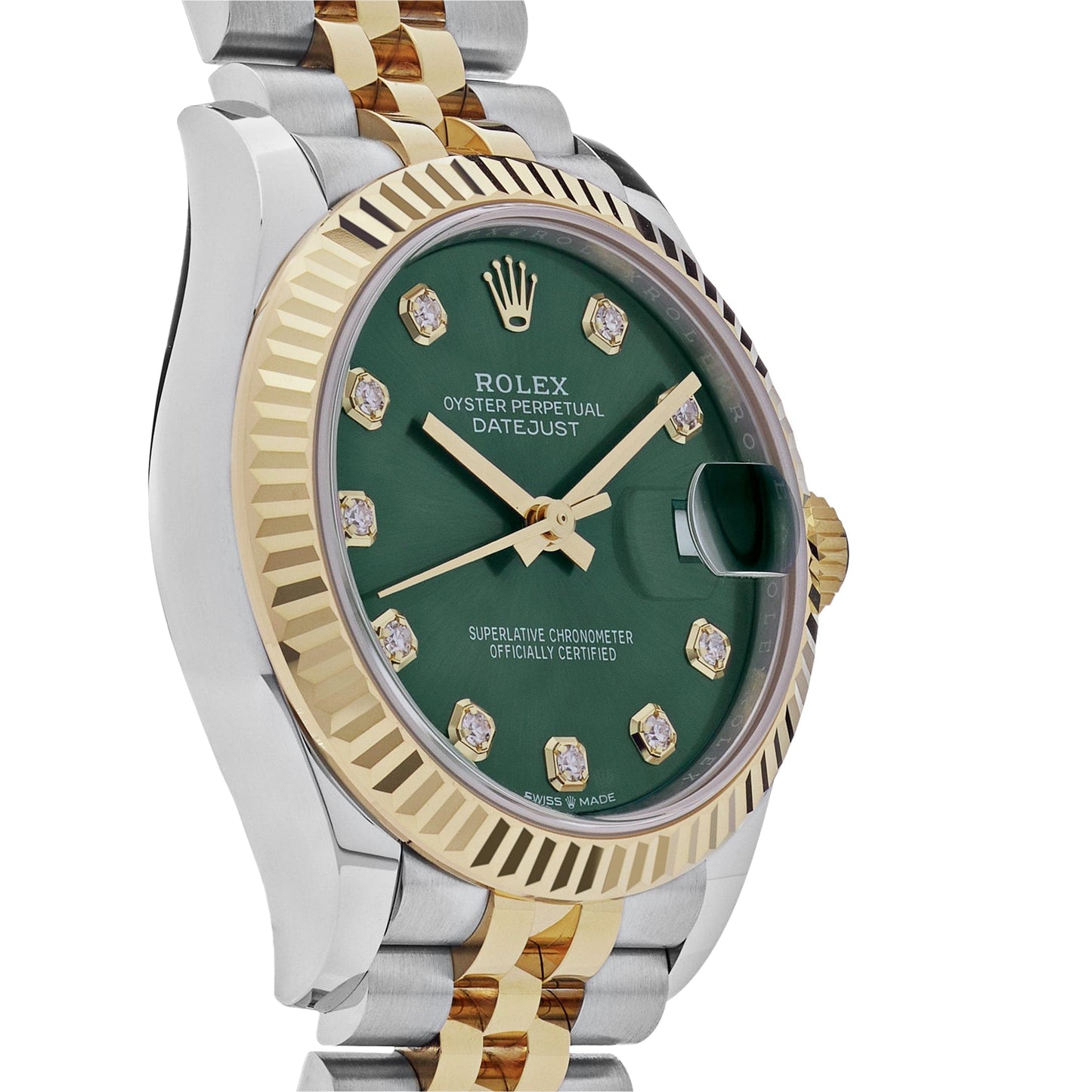 2025 Watch Datejust 278273 Yellow Gold Stainless Steel Green Dial (2023)
