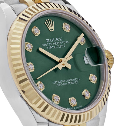 2025 Watch Datejust 278273 Yellow Gold Stainless Steel Green Dial (2023)