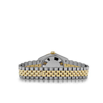 2025 Watch Datejust 278383RBR Two-Toned Yellow Gold Stainless Steel Green Flower Dial