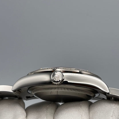 2025 Watch Datejust 126284RBR Stainless Steel White Gold Mother of Pearl Dial