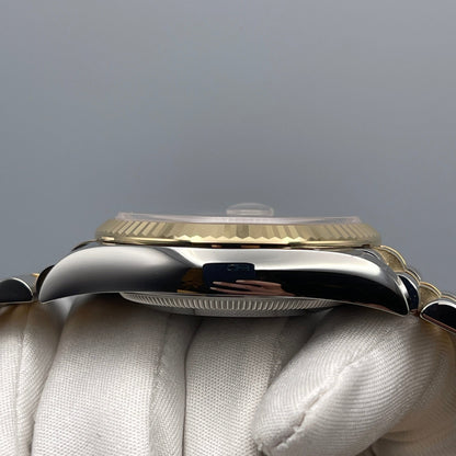 2025 Watch Datejust 126233 'Wimbledon' Stainless Steel Yellow Gold Slate Dial Jubilee (2021)