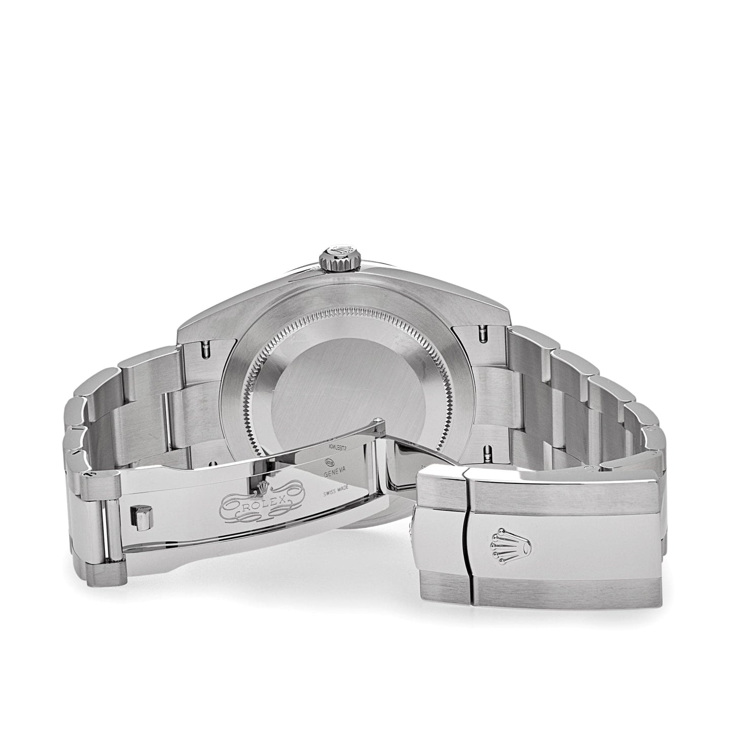 2025 Watch Datejust 126300 Stainless Steel White Roman Dial Oyster