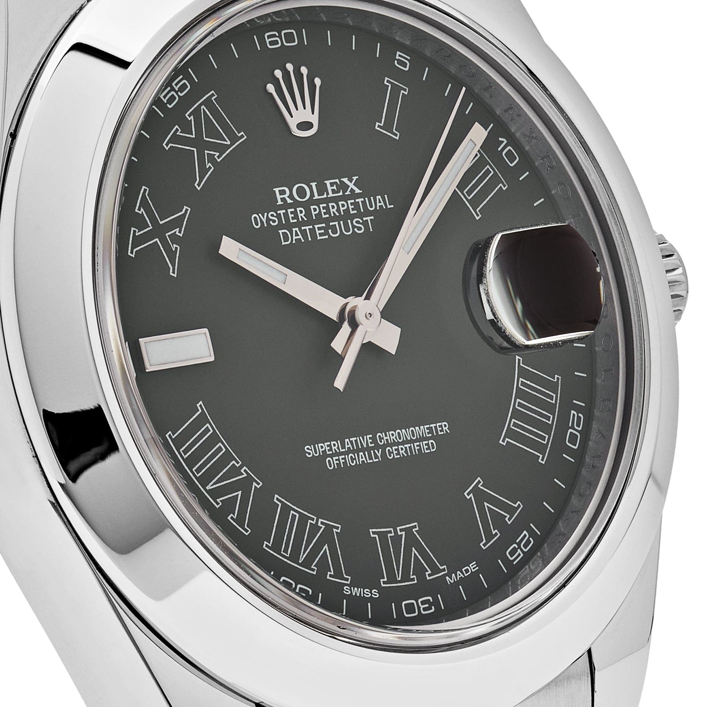 2025 Watch Datejust II 116300 Stainless Steel Grey Dial