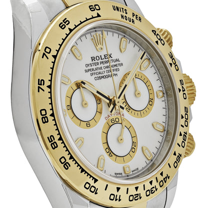 2025 Watch Daytona 116503 Two-Tone Yellow Gold Stainless Steel White Dial (2023)
