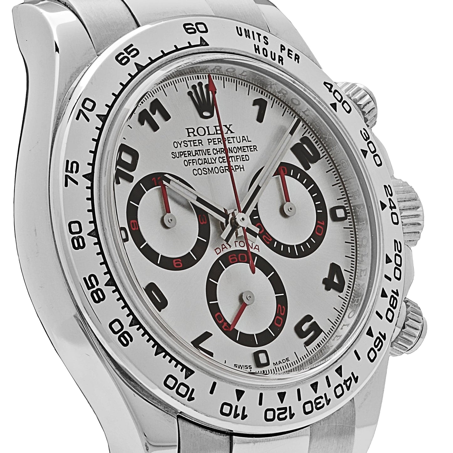 2025 Watch Daytona 116509 Silver Racing Dial White Gold (2006)