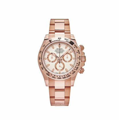 2025 Watch Daytona 116505 Rose Gold Ivory Dial
